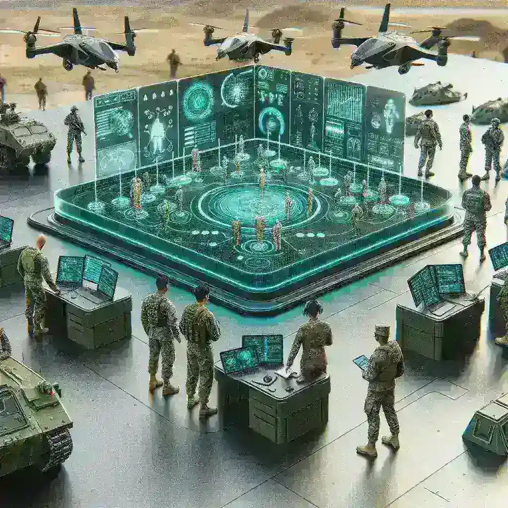U.S. Army Developing AI Battlefield Simulation Systems This Month